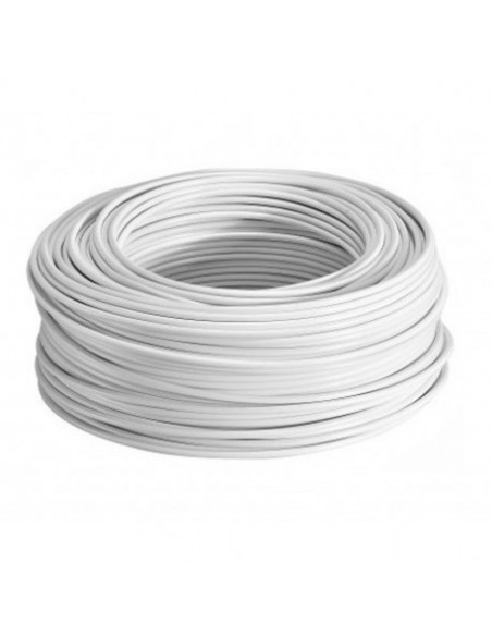 Argenplas U185bl__  Mts. Cable   1 X 185.00 Rollo Unip Blanco Iram Nm247-3