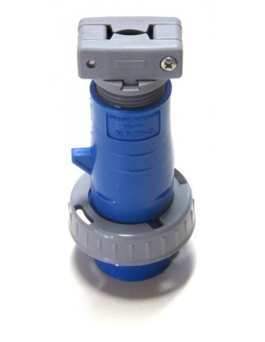 * Steck H3076w Ficha Macho 3x 16a...