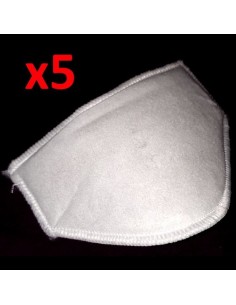 Gs 520-r Repuesto X5 Para Mascara Termoformado Repuestos Intercambiables (barbijo) 2