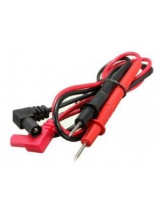 Cable Armado Para Tester Rojo Y Negro (puntas) 2