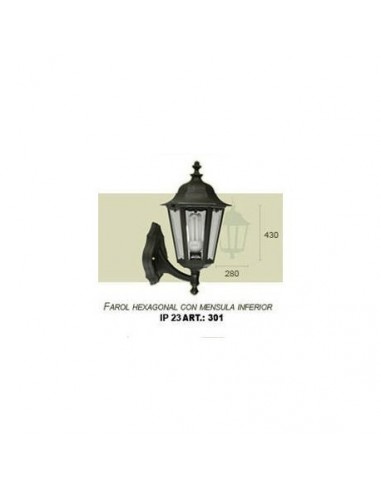 Rustica 301 Farol Colonial Policar. 6...