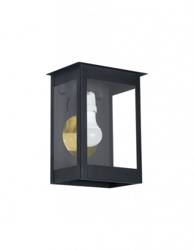 Rustica 803t Apolo 3 Caras Negro E27...